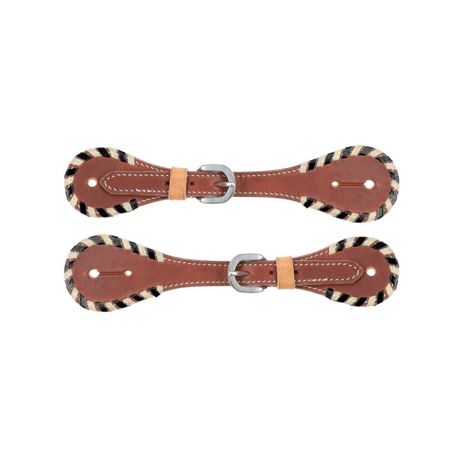 Spur Straps W/Rawhide ~ Ladies