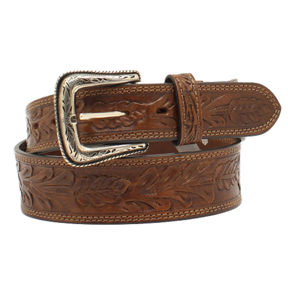 Floral Tooled Belt