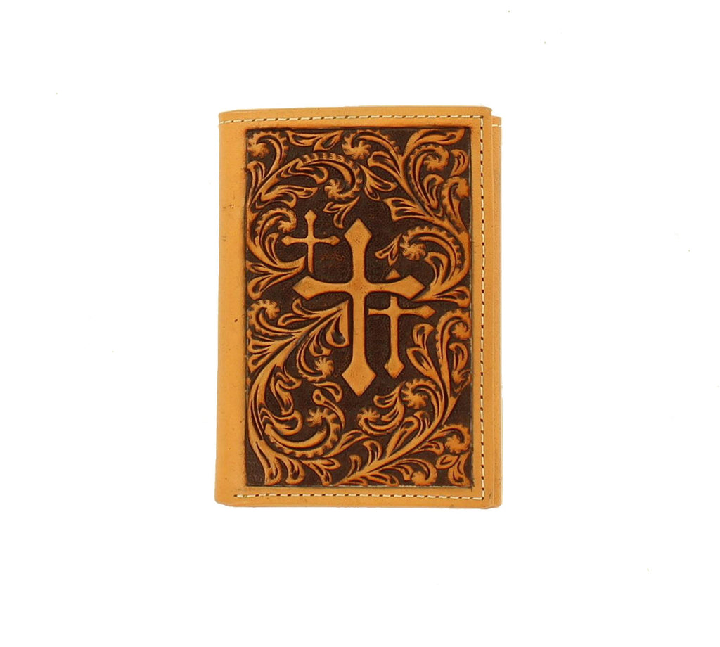 Triple Cross Trifold Wallet - Henderson's Western Store