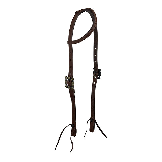 Oiled One Ear Headstall - Henderson's Western Store