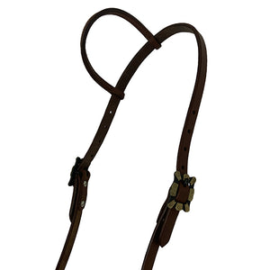 Load image into Gallery viewer, Oiled One Ear Headstall - Henderson&#39;s Western Store