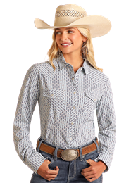 Panhandle Slim Tech Snap Shirt ~ Aqua