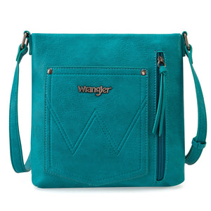 Load image into Gallery viewer, Wrangler Braided Concealed Carry Crossbody~Turquoise