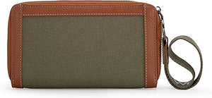 Load image into Gallery viewer, Wrangler Logo Wallet ~ Army Green