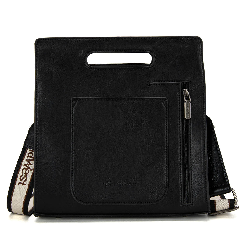 MW Fringe Tote/Crossbody ~ Black