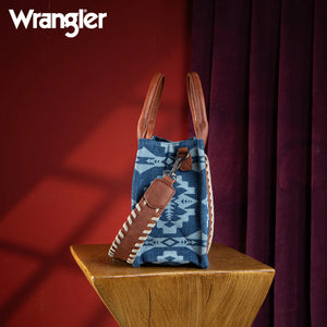 Load image into Gallery viewer, Wrangler Southwest Canvas Tote ~ Jean