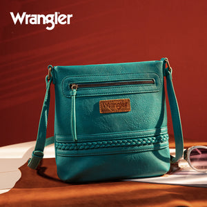 Load image into Gallery viewer, Wrangler Braided Concealed Carry Crossbody~Turquoise