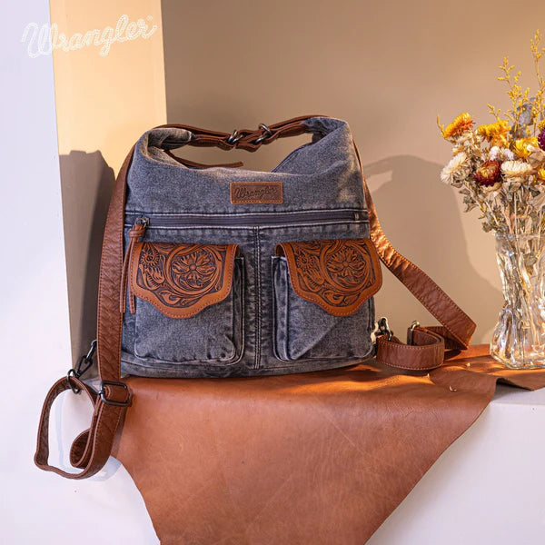 Wrangler Denim Hobo ~ Black - Henderson's Western Store