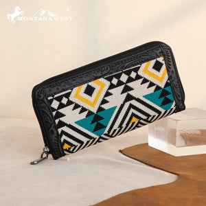 Load image into Gallery viewer, MW Aztec Tapestry  Wallet