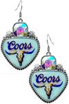 Coors W/Longhorn Earrings