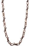 Barbwire Necklace ~ Copper