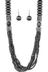 Western Navajo Pearl Necklace Set - Henderson's Western Store