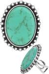 Turquoise Concho Ring