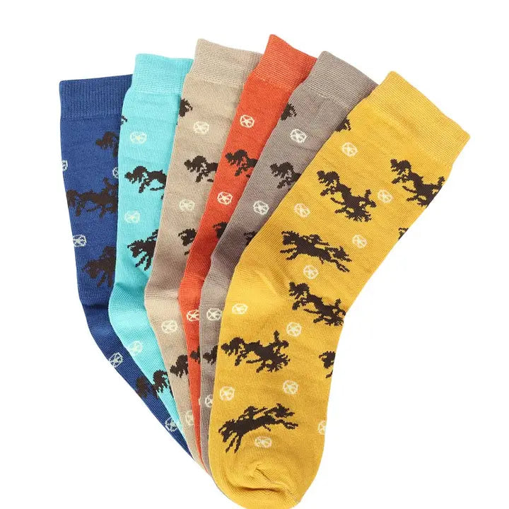 Bucking Horse Socks