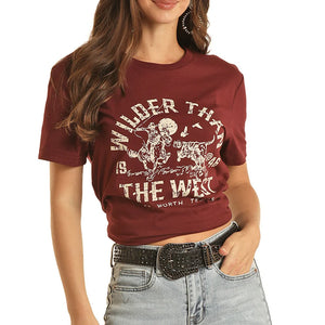 Load image into Gallery viewer, Wilder Than The West Tee by Rock &amp; Roll - Henderson&#39;s Western Store