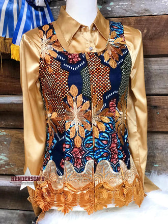 Cowgirl Royalty Ladies Sparkle Western Show Shirt