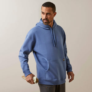 Load image into Gallery viewer, Mens Ariat Rebar Hoodie ~ Blue Costal Fjord - Henderson&#39;s Western Store