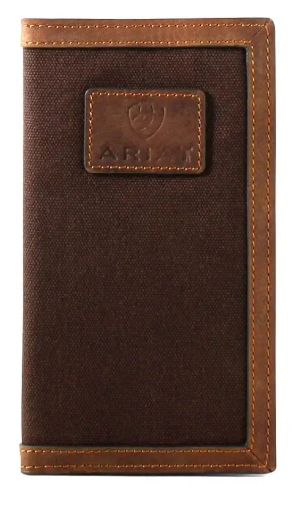 Ariat Canvas Wallet ~ Checkbook - Henderson's Western Store