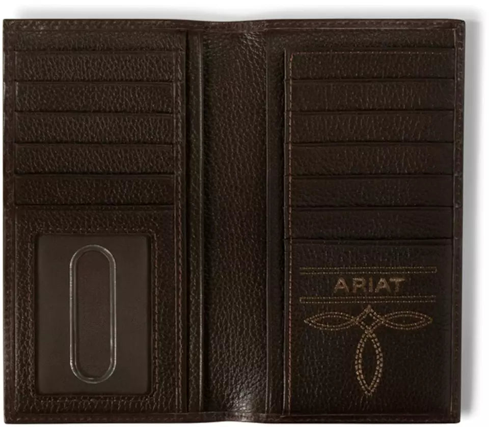 Ariat Calf Hair Overlay Wallet ~ Checkbook