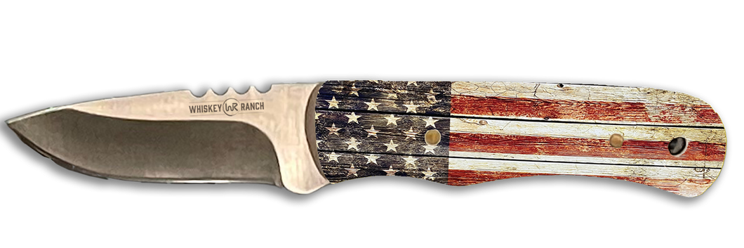 Whiskey Bent Knife ~ Skinner ~ Patriot - Henderson's Western Store