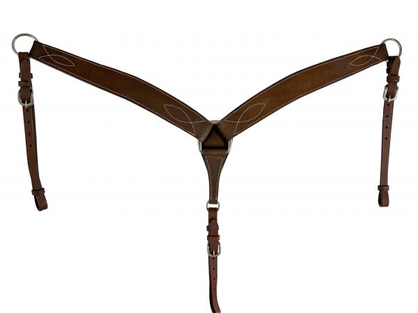 Argentina Cow Leather Breast Collar | Henderson's Western Store