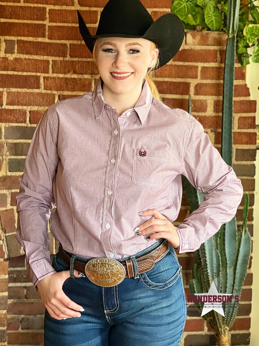 Rough Stock For Her ~ Burgundy | Henderson's Western Store