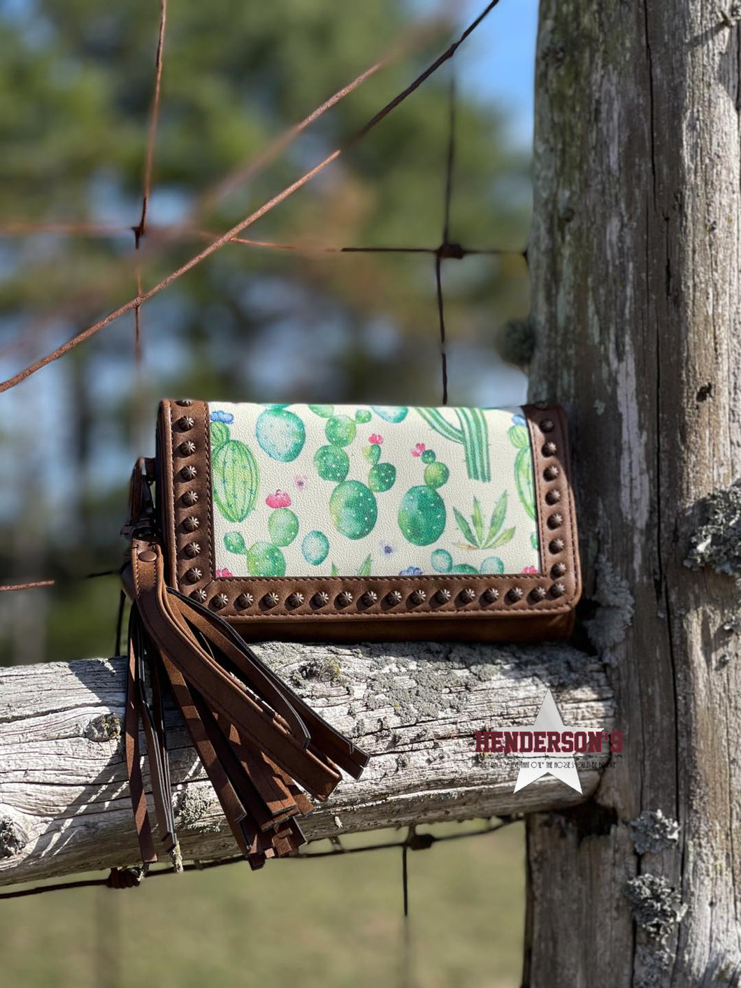 Cactus Clutch Wallet - Henderson's Western Store