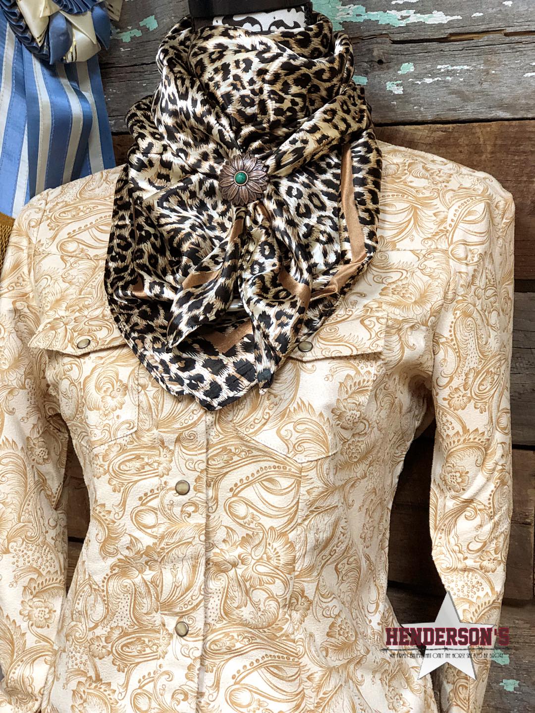 Classic Printed Shawl/Scarf - Beige