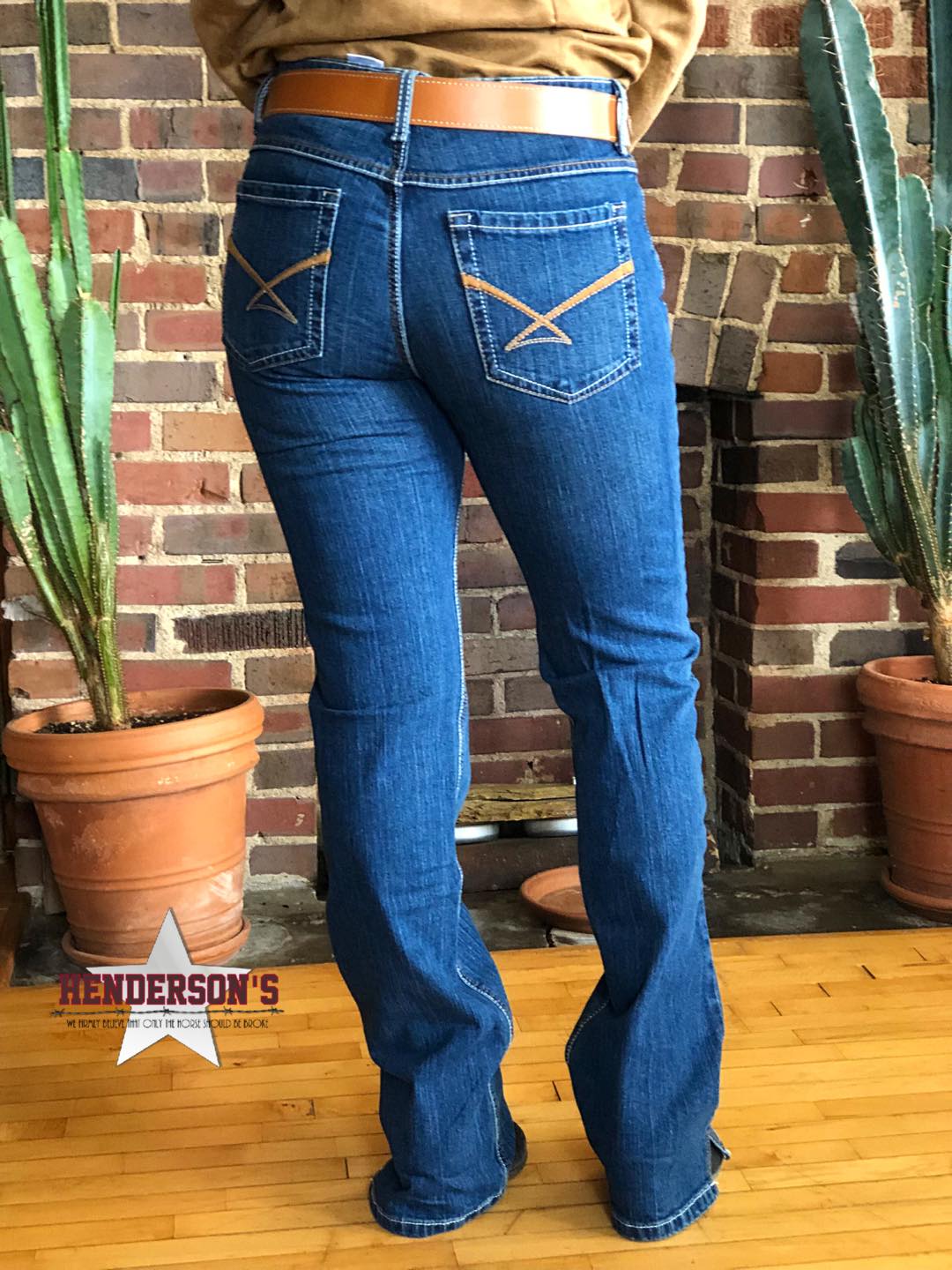 Wrangler Womens Barrel Loose Fit Jeans - Winter Hue