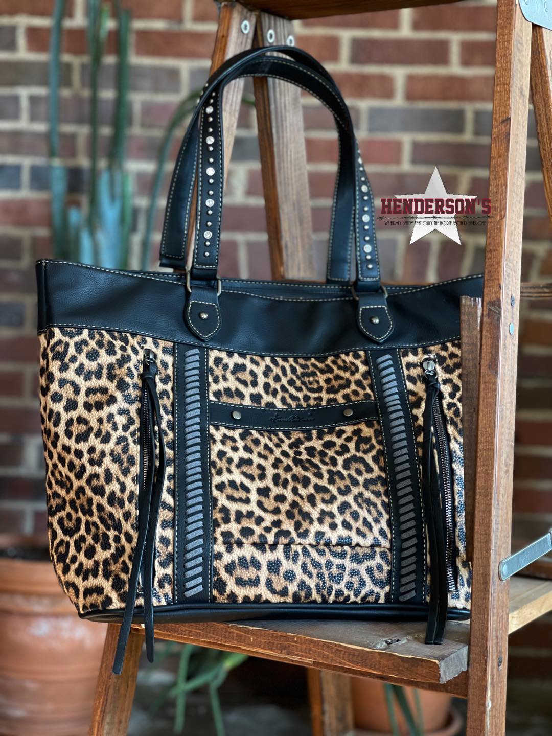 Cheetah Print Bag Animal Print Purse Cowhide Tote Cheetah 